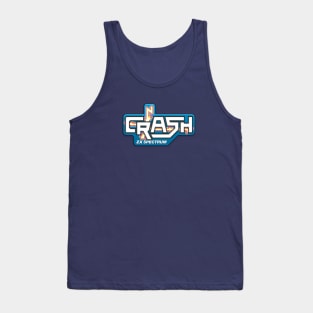 Crash Magazine logo Tank Top